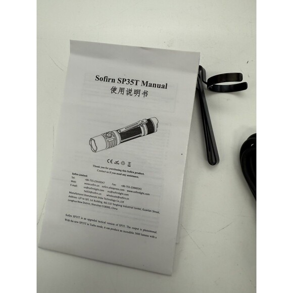 Sofirn SP35T Tactical Flashlight, 3800 Lumens Rechargeable Pocket LED Flashlight - Picture 9 of 15